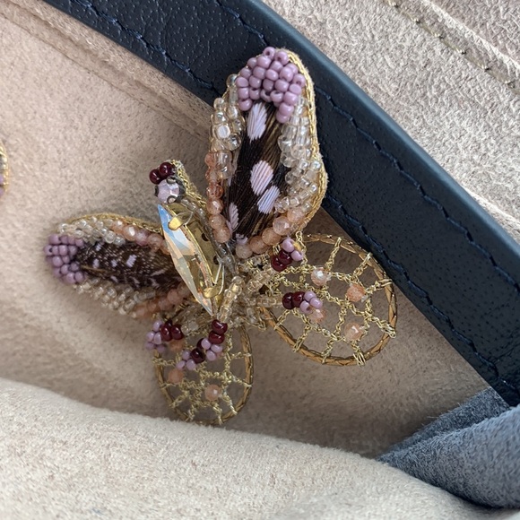 Anthropologie Deepa Gurnani butterfly earring cate new in package - Picture 6 of 6